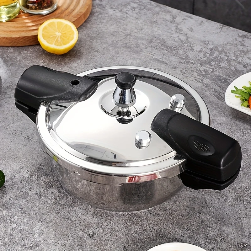 LEOZ 1.8L Mini Stainless Steel Pressure Cooker - Image 3