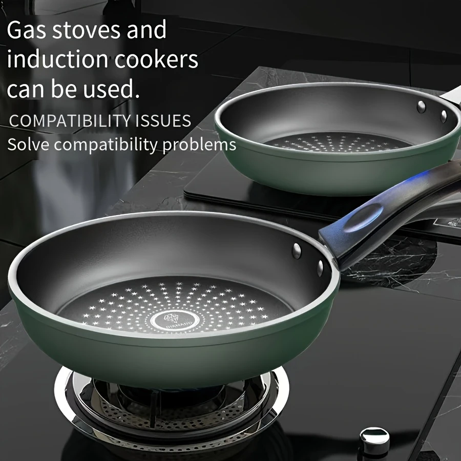 Versatile Non-Stick Frying Pan with Lid - Image 4